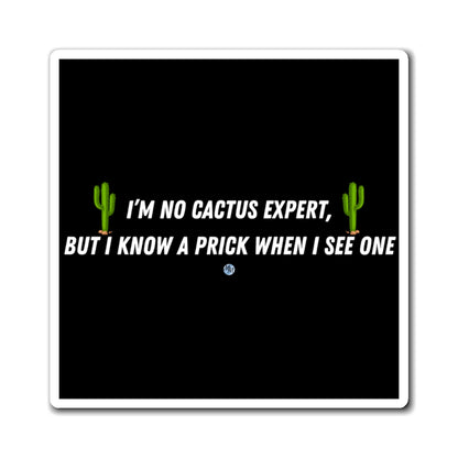 Cactus Expert Square Magnet