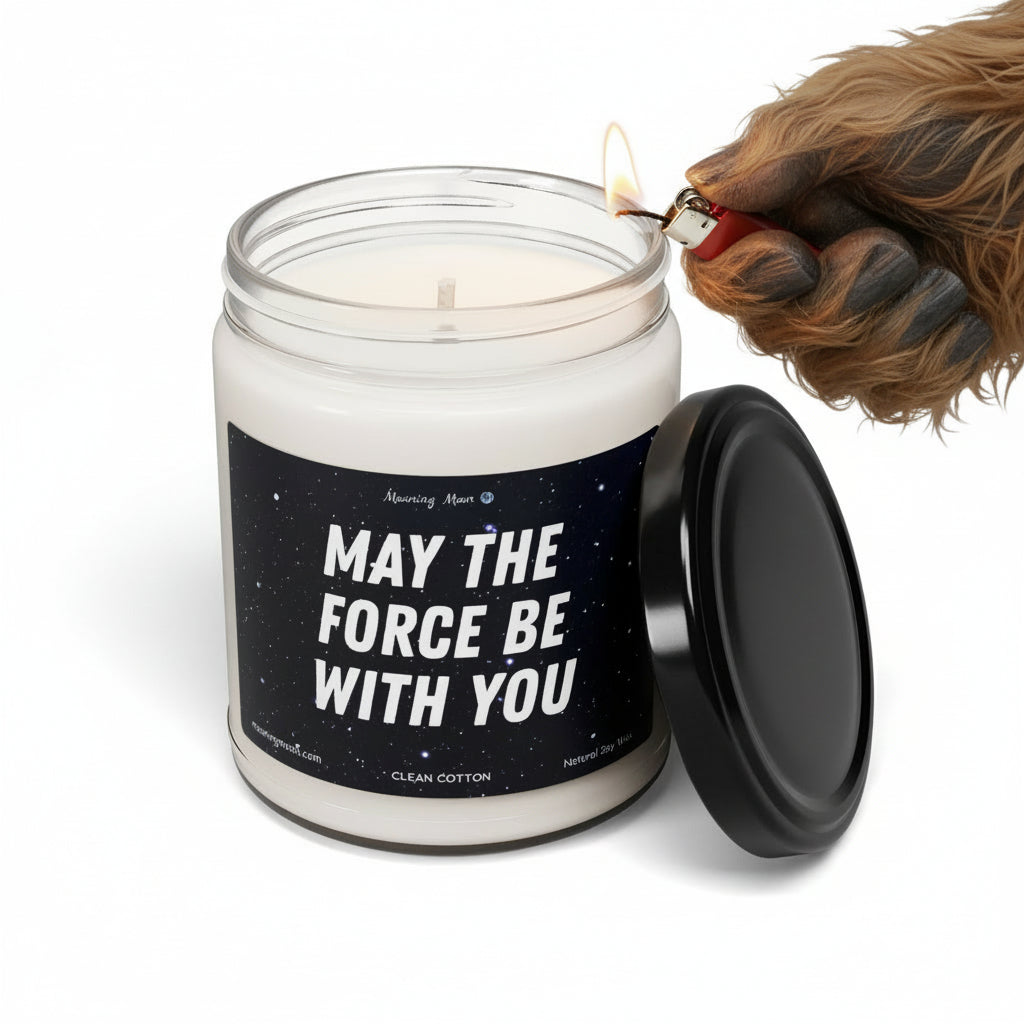 The Force Non-Toxic Soy Candle, 9oz