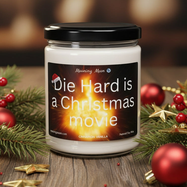 Die Hard Non-Toxic Soy Candle, 9oz