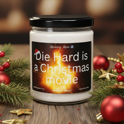 Die Hard Non-Toxic Soy Candle, 9oz