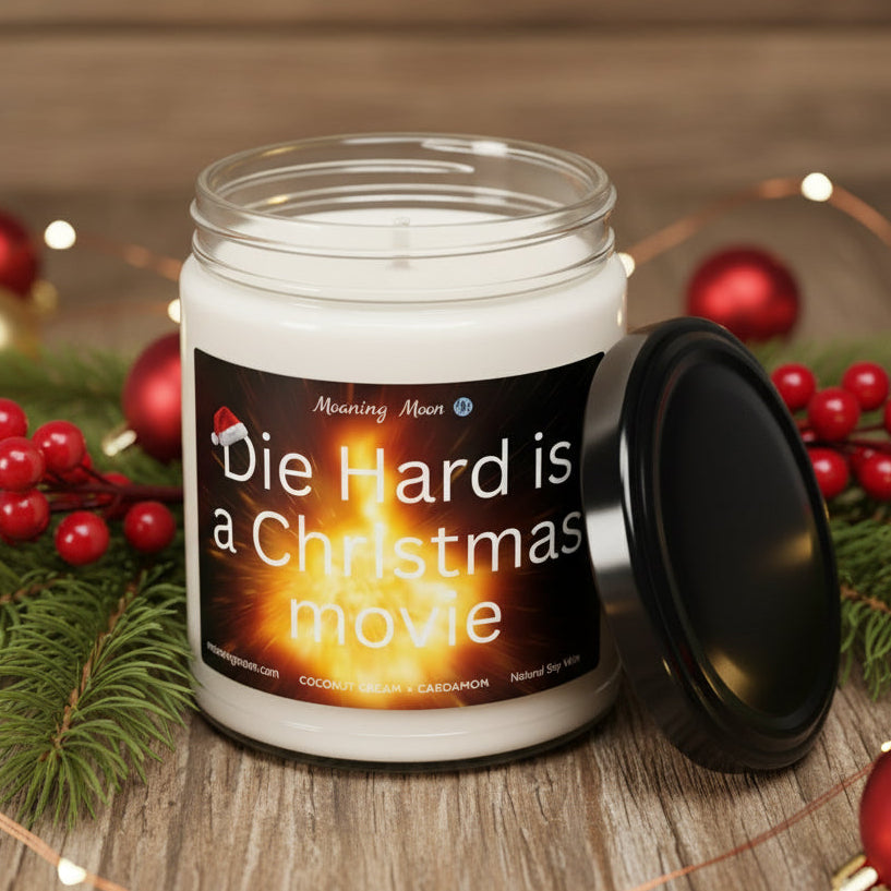 Die Hard Non-Toxic Soy Candle, 9oz