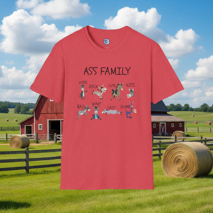 Ass Family Soft Style T-Shirt