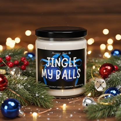 Jingle My Balls Non-Toxic Soy Candle, 9oz