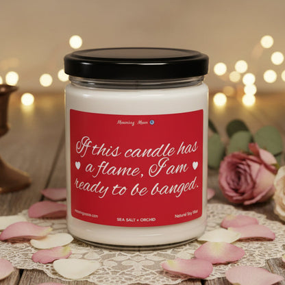 Flame Bang Non-Toxic Soy Candle, 9oz