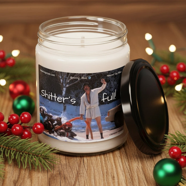Shitter's Full Non-Toxic Soy Candle, 9oz