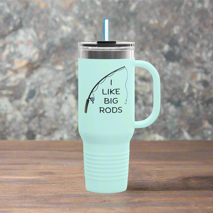 Big Rods Polar Camel Insulated Travel Mug, 40oz