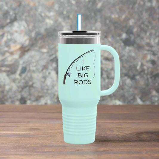 Big Rods Polar Camel Insulated Travel Mug, 40oz