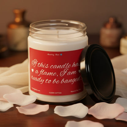 Flame Bang Non-Toxic Soy Candle, 9oz