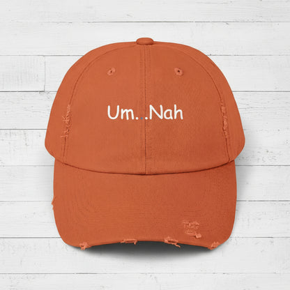 Um Nah Distressed Cap