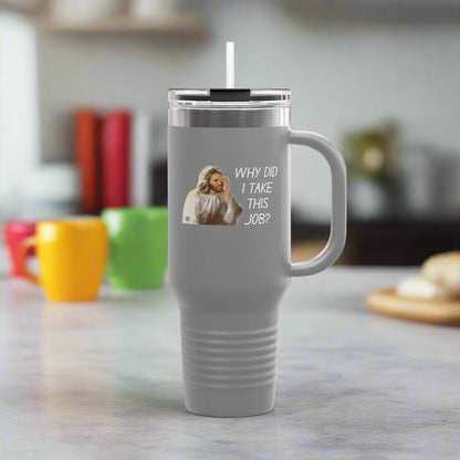 Why This Job Polar Camel Insulated Travel Mug, 40oz