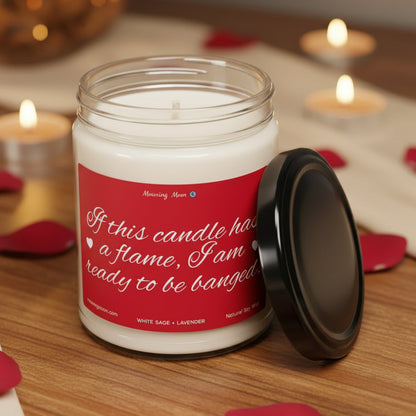 Flame Bang Non-Toxic Soy Candle, 9oz