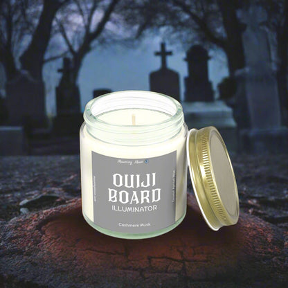 Ouiji Board Illuminator - Cashmere Musk, Coconut Apricot Wax Candle