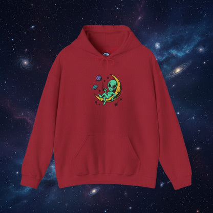 420 Alien Comfy Hoodie
