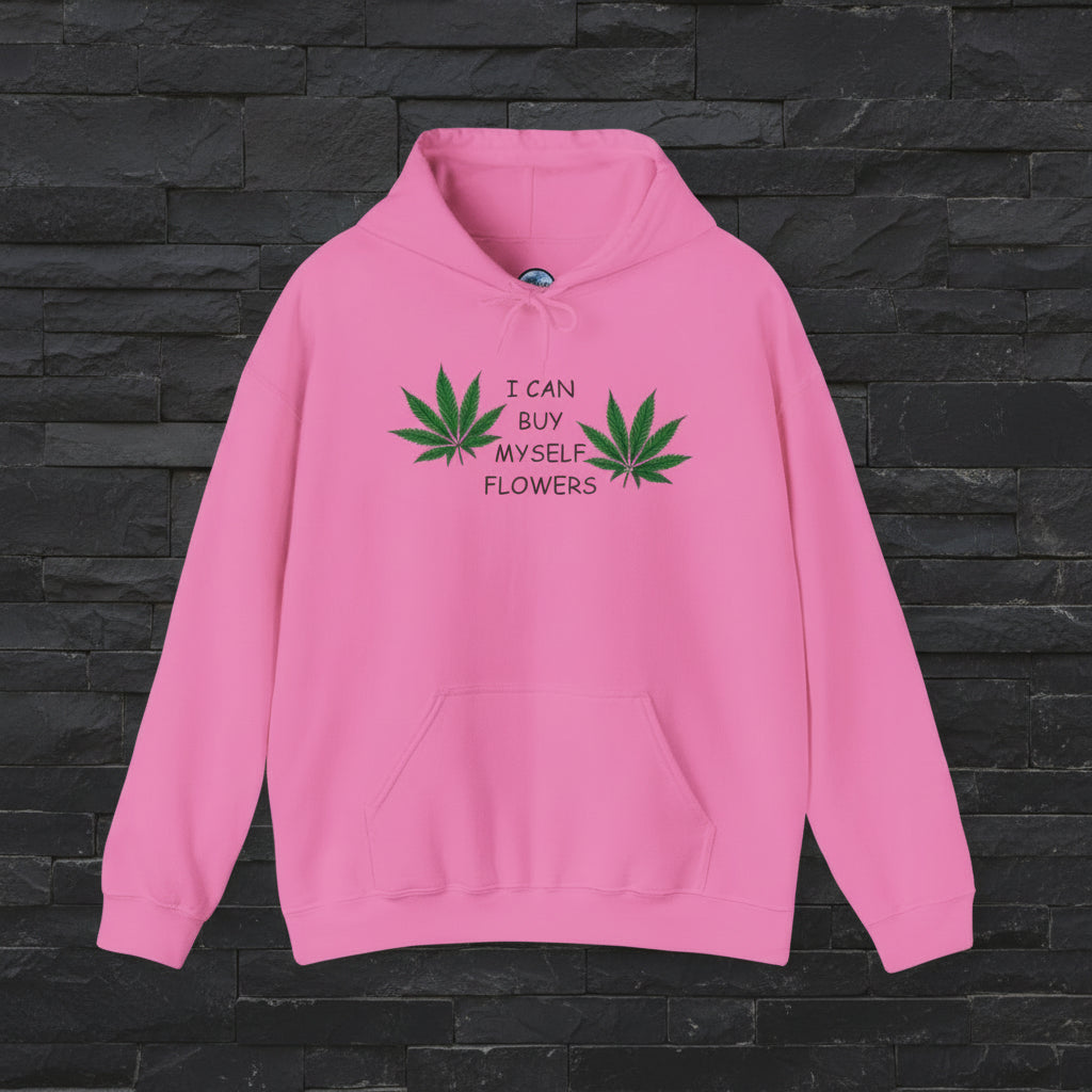 Buy Myself Flowers Comfy Hoodie