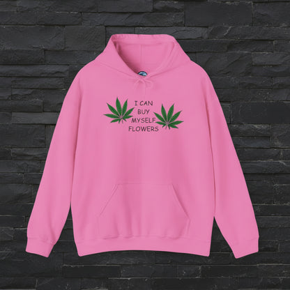 Buy Myself Flowers Comfy Hoodie