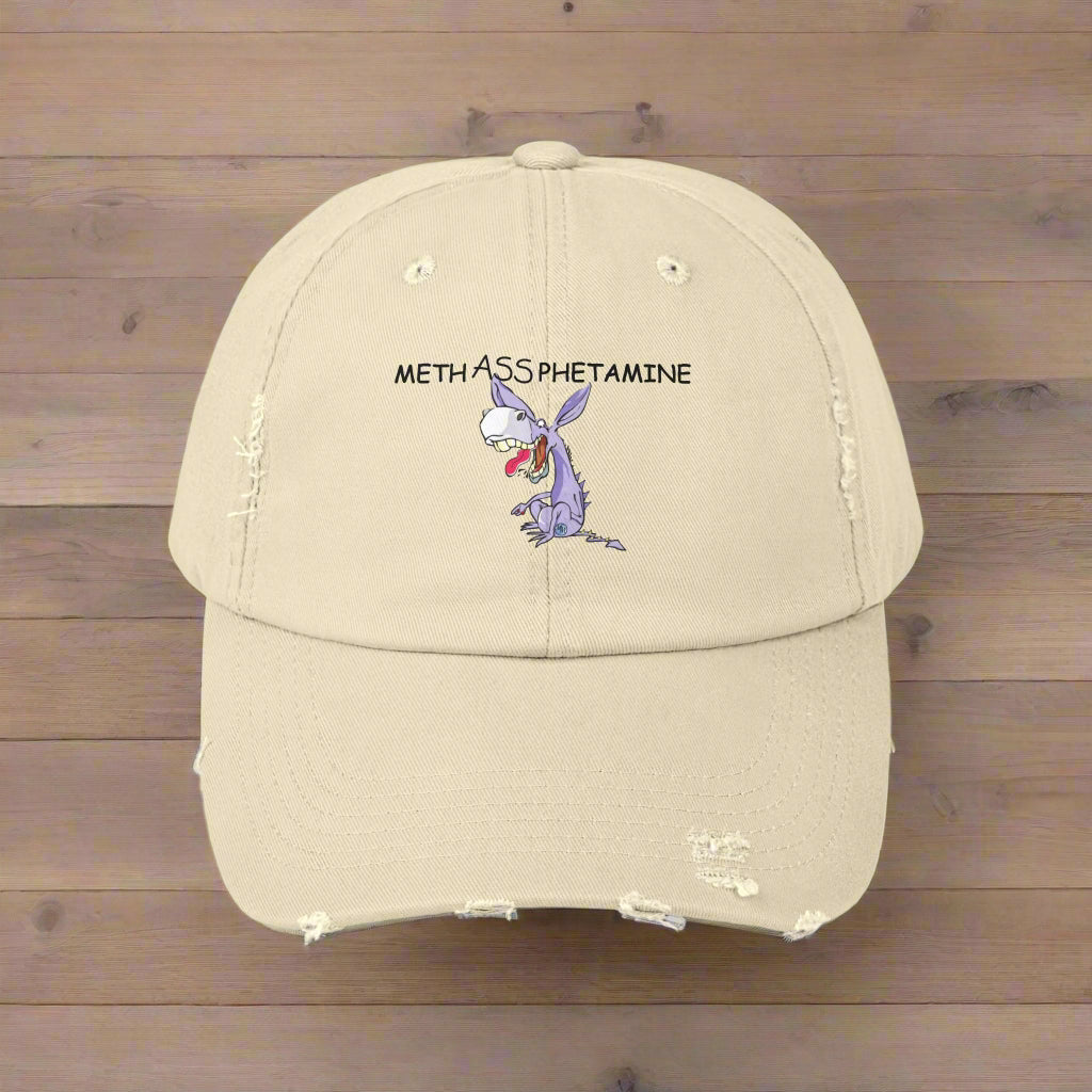 MethAssPhetamine Distressed Cap
