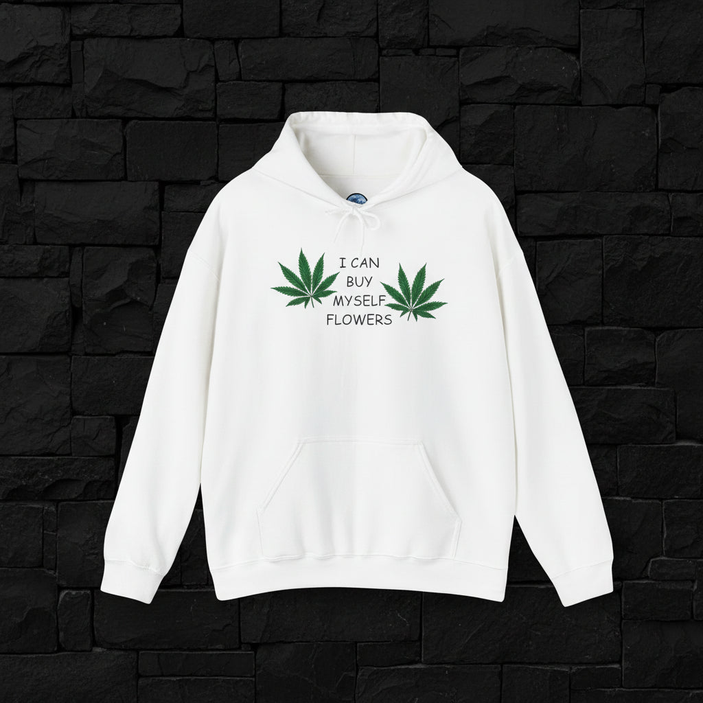 Buy Myself Flowers Comfy Hoodie