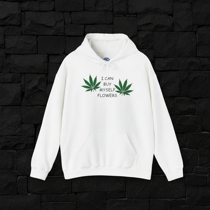 Buy Myself Flowers Comfy Hoodie