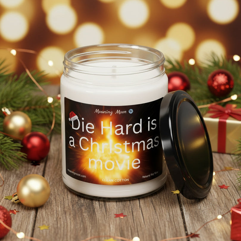 Die Hard Non-Toxic Soy Candle, 9oz