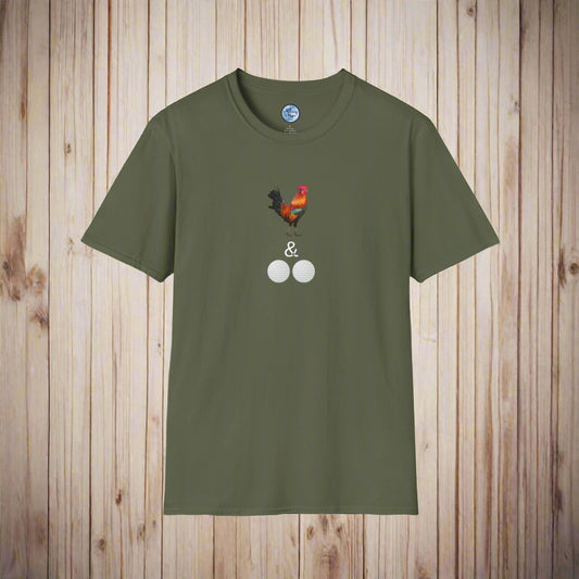 Cock & Golf Balls Men's T-Shirt