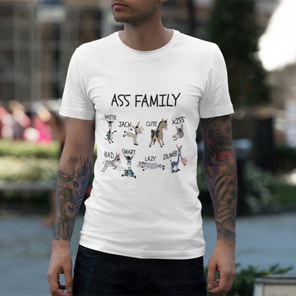 Ass Family Soft Style T-Shirt