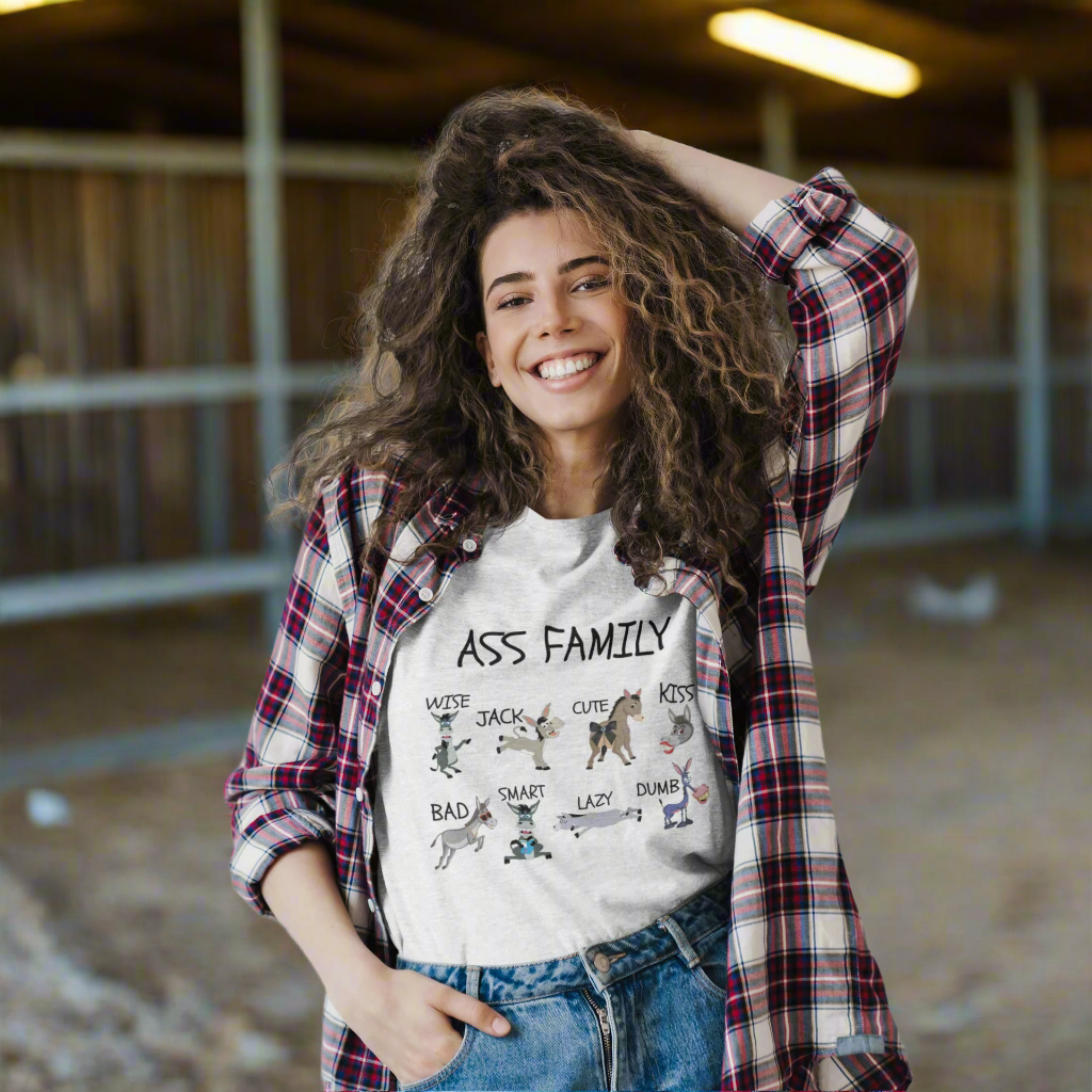 Ass Family Soft Style T-Shirt