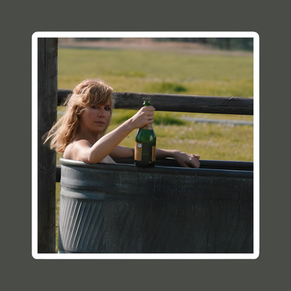 Beth Dutton Fearless Square Magnet