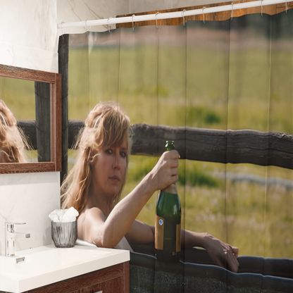 Beth Dutton Fearless Shower Curtain