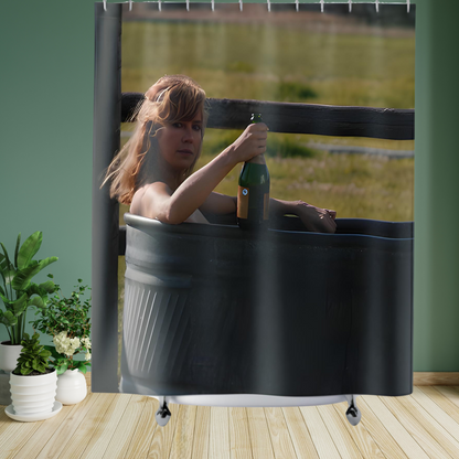 Beth Dutton Fearless Shower Curtain