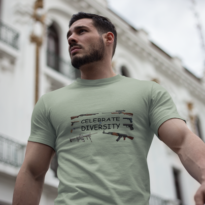Celebrate Diversity - Guns T-Shirt