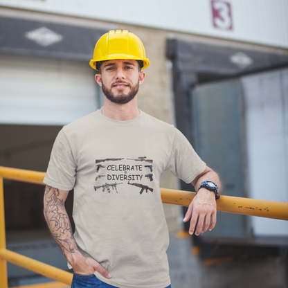 Celebrate Diversity - Guns T-Shirt