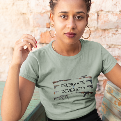 Celebrate Diversity - Guns T-Shirt