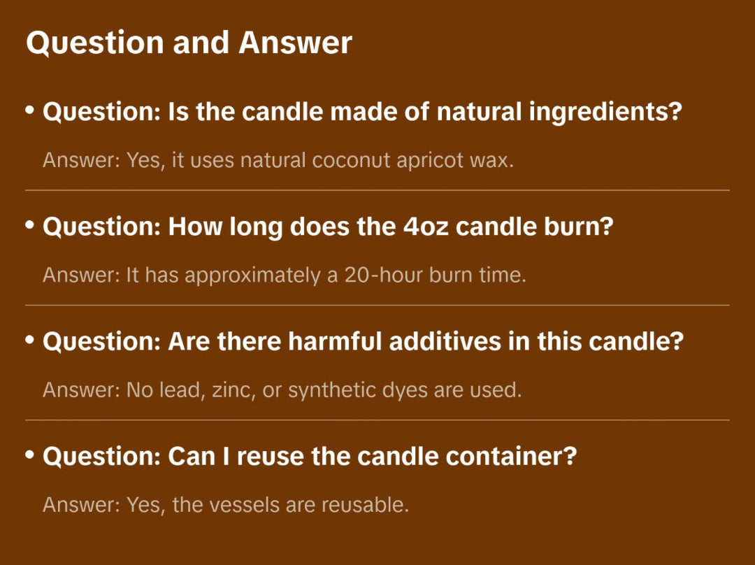 Crusty Socks - Vanilla Bean, Non-Toxic Coconut Apricot Wax Candle