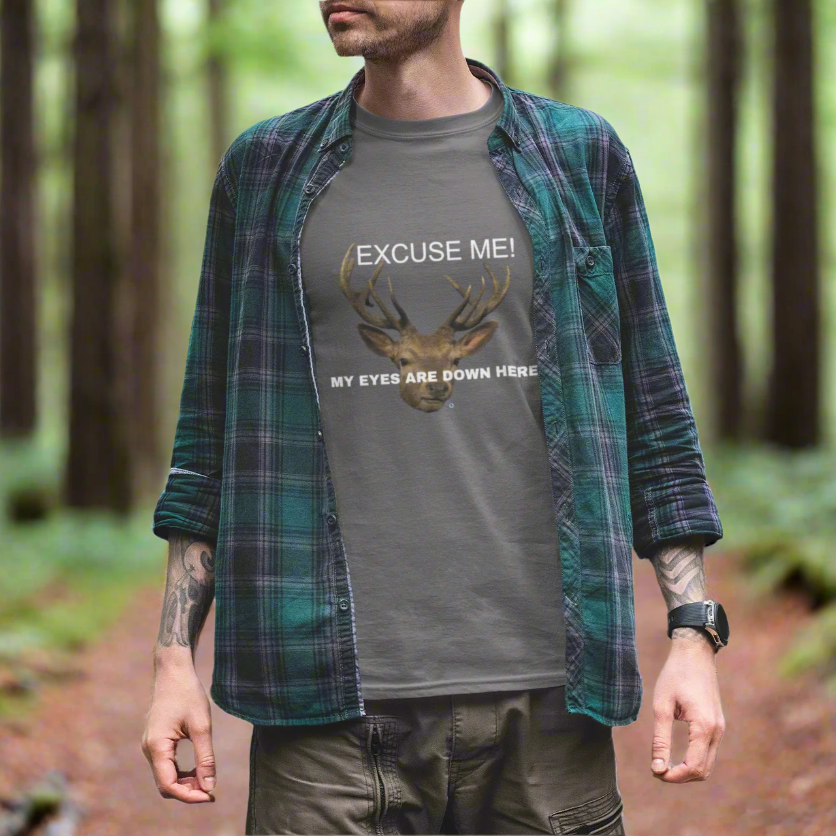 Eyes Down Here - Buck T-Shirt
