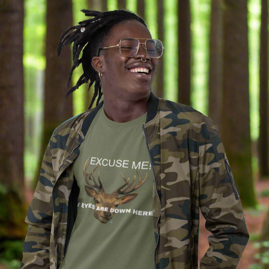 Eyes Down Here - Buck T-Shirt