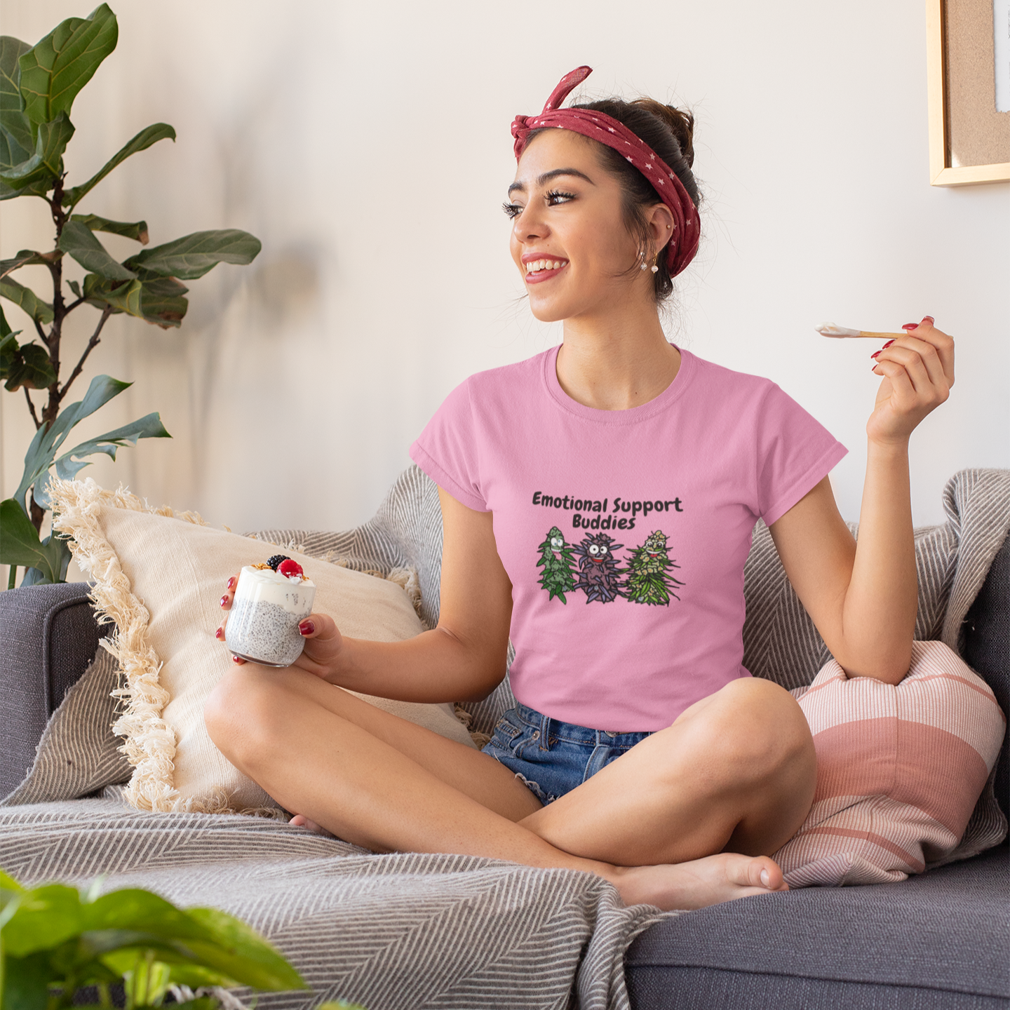 Emotional Support Buddies Soft Style T-Shirt