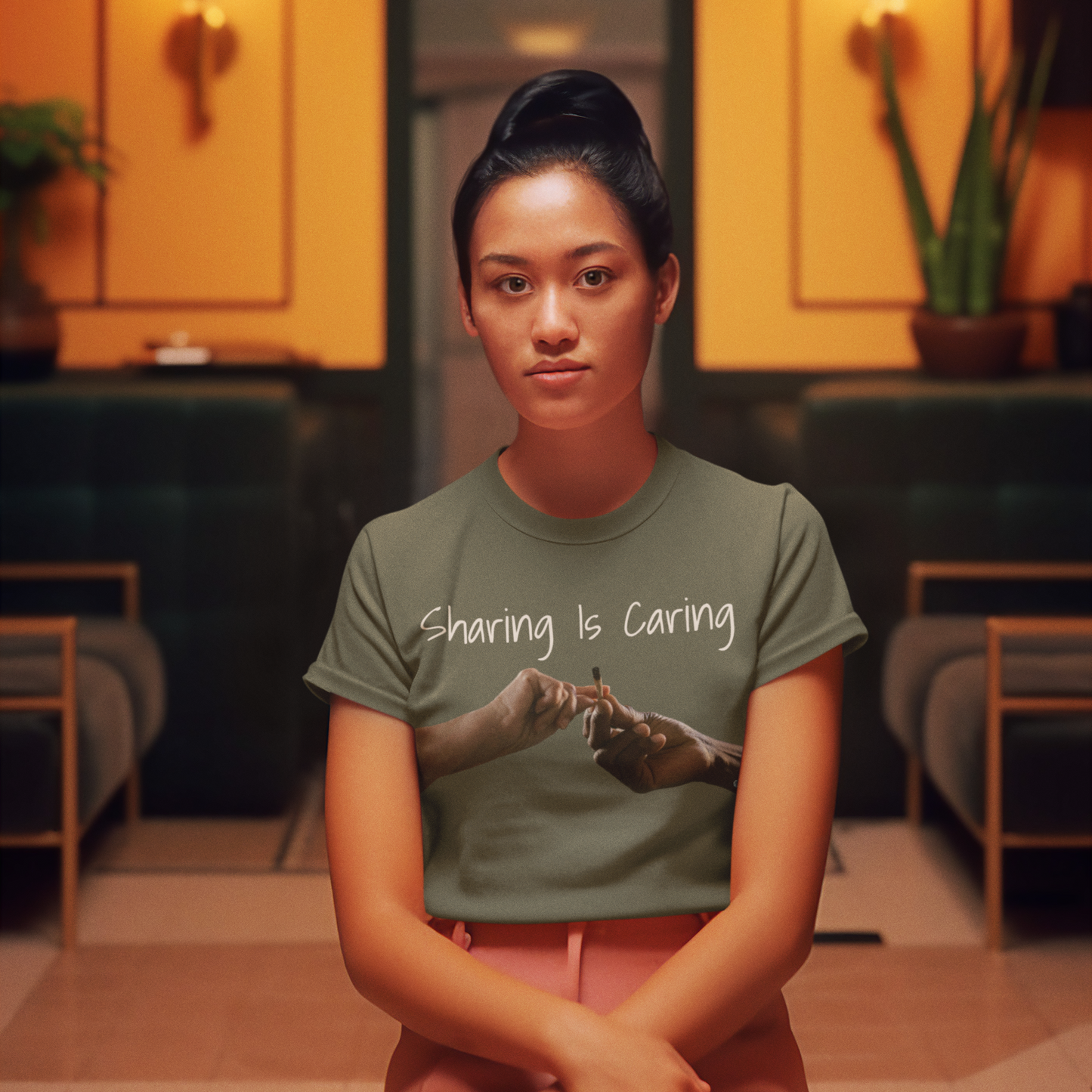Sharing Is Caring Joint Women's T-Shirt