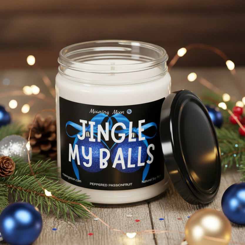 Jingle My Balls Non-Toxic Soy Candle, 9oz